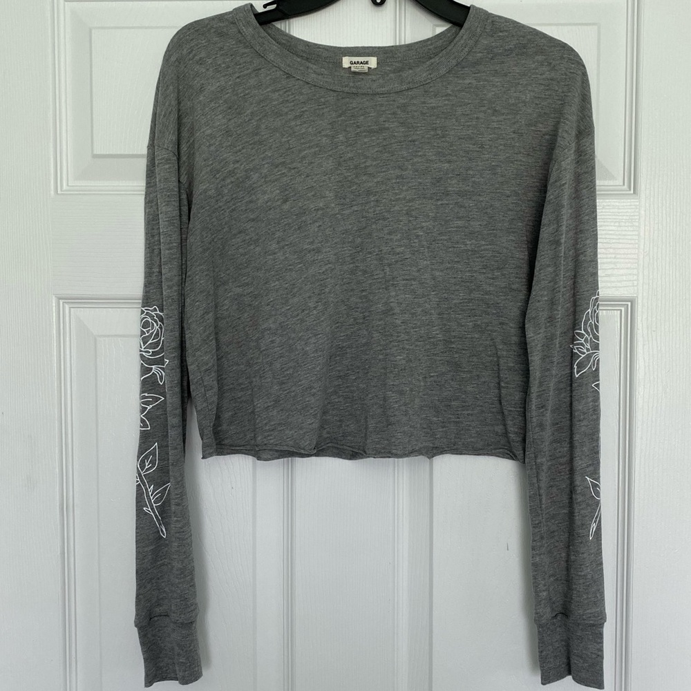 Long Sleeve Crop Top